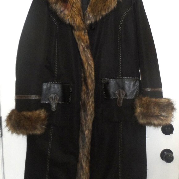 Woman Vintage Winter coat - size M - Picture 12 of 16